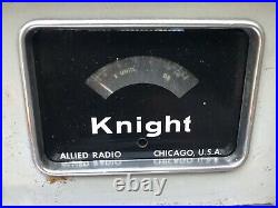 Vintage KNIGHT Allied HAM Radio CB Parts Repair