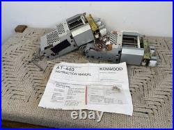 Vintage Kenwood AT-440 Automatic Antenna Tuner Unit for TS-440S Parts WORKS