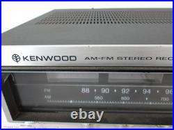 Vintage Kenwood KR-4070 AM/FM Stereo Receiver Lights-up otherwise UNTESTED PARTS