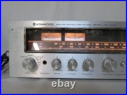 Vintage Kenwood KR-4070 AM/FM Stereo Receiver Lights-up otherwise UNTESTED PARTS