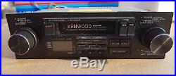Vintage Kenwood KRC-2000A AM FM Cassette car radio Porsche BMW Mercedes Ferrari