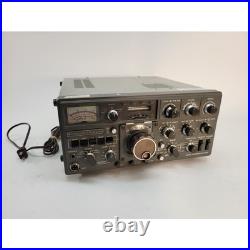 Vintage Kenwood TS-820S SSB Transceiver Powered On, For Parts/Repair