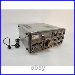 Vintage Kenwood TS-820S SSB Transceiver Powered On, For Parts/Repair