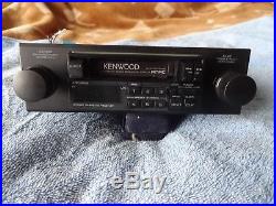 Vintage Kenwood car radio AM/FM cassette digital working in good condition