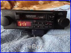 Vintage Kenwood car radio AM/FM cassette digital working in good condition