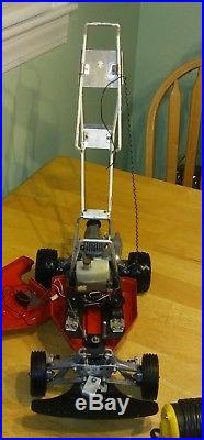 Vintage Kyosho Circuit 10 WILDCAT Nitro Buggy With Radio and Parts Nice Condition