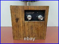 Vintage LLOYD'S Yorick Space Age Modern AM Radio Model 8K39 AS-IS Parts Repair