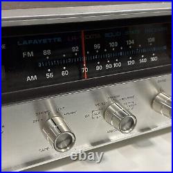 Vintage Lafayette LR-1500TA 200 Watt AM/FM stereo receiver FOR PARTS SERVICE