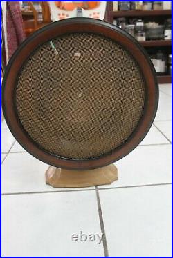 Vintage Large 1920's Rare Claravox Clear Voice Cone Speaker for parts repair