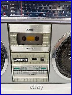 Vintage Lasonic TRC-918 Boombox Radio Ghetto Blaster Cassette Player PARTS UNIT