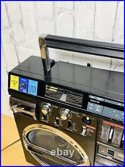 Vintage Lasonic TRC-931 Ghetto Blaster Boombox FOR PARTS OR REPAIR AS IS READ