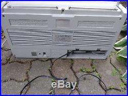 Vintage Lasonic Trc-920 Boombox Radio & Cassette For Parts Or Repair Restorable