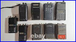 Vintage Lot Of Motorola Bk Rca Ge Portable Radios / Movie Props Used Parts Only