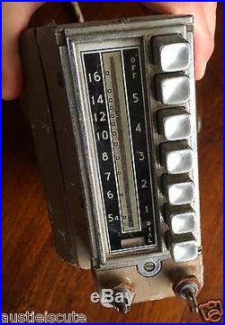 Vintage MOPAR RADIO'40S PHILCO MODEL 802 Untested Ready for restoration