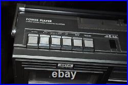 Vintage Magnavox D8443 Boombox 80s Ghetto Blaster FOR PARTS / REPAIR