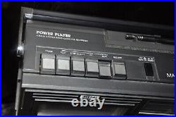 Vintage Magnavox D8443 Boombox 80s Ghetto Blaster FOR PARTS / REPAIR