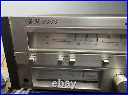 Vintage Marantz SR4000 AM/FM Stereo Receiver No Power For Parts or Repair