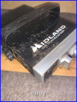 Vintage Midland 77-104 Mobile CB Transceiver Untested Parts or Restore