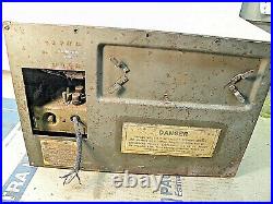 Vintage Military Radio # R-100/URR Field Communications For Parts or Repair