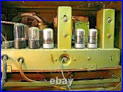 Vintage Military Radio # R-100/URR Field Communications For Parts or Repair