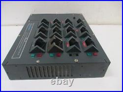 Vintage Motorola 12-Bay Charger for HT-220 Handheld Radios NLN6898B Parts Only