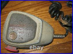 Vintage Motorola CB Radio Mic & Speaker selling as is for parts or repair