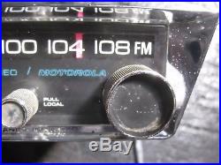 Vintage Motorola FM/AM radio adapter FM991X / Automotive'60's / Clean Used