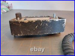 Vintage Motorola Private Line Radio For Parts or Repair Red Blue Lights Mic