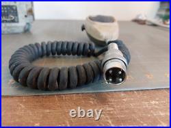 Vintage Motorola Private Line Radio For Parts or Repair Red Blue Lights Mic