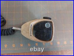 Vintage Motorola Private Line Radio For Parts or Repair Red Blue Lights Mic