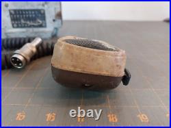 Vintage Motorola Private Line Radio For Parts or Repair Red Blue Lights Mic