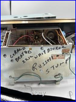 Vintage Music & Sound Model 22/28 AM FM 8-Station Intercom Radio Master Parts