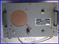Vintage Narco Radio Telephone Model VGTR-2a Tube Unit Receiver 4 Parts- Untested Vintage Narco Radio Telephone Model VGTR-2a Tube Unit Receiver 4 Parts- Untested