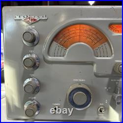 Vintage National Model NC-173 Receiver Radio, Powers On, For Parts, Not Working