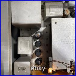 Vintage National Model NC-173 Receiver Radio, Powers On, For Parts, Not Working