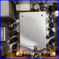 Vintage National Model NC-173 Receiver Radio, Powers On, For Parts, Not Working