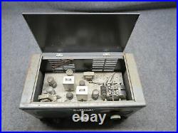 Vintage National NC-33 Multi Band Communications Receiver Tube Radio Parts