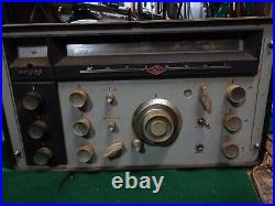 Vintage National NC300 Ham Radio Receiver Short Wave Untested Parts Repair