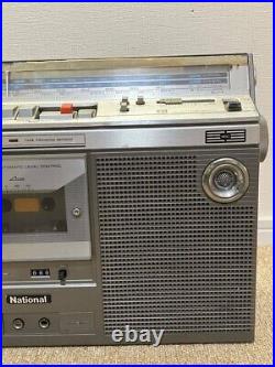 Vintage National RX 5320 Boombox Japan Radio Junk For Parts F/S Japan