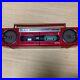 Vintage-National-RX-FW19F-RED-Cassette-Player-Recorder-Boombox-Junk-For-Parts-01-ot