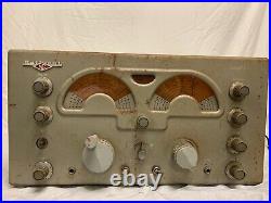 Vintage National Radio Co. NC-173 Communication Radio Receiver Parts/Repair
