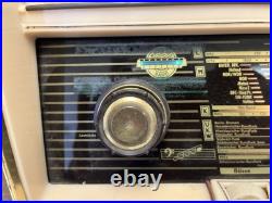 Vintage Nordmende Carmen 56 German Tube Radio. As Is Parts Only. Lights Up