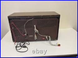 Vintage Nordmende Carmen 56 German Tube Radio. As Is Parts Only. Lights Up
