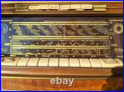 Vintage Nordmende Othello 57 Radio German Tube 3D Project Parts Original Backing