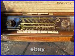 Vintage Nordmende Othello 57 Radio German Tube 3D Project Parts Original Backing