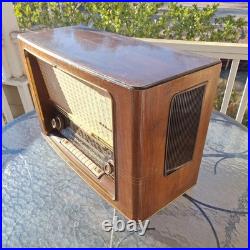 Vintage Nordmende Othello 57 Radio German Tube 3D Project Parts Original Backing