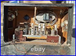 Vintage Nordmende Othello 57 Radio German Tube 3D Project Parts Original Backing