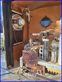 Vintage Nordmende Othello 57 Radio German Tube 3D Project Parts Original Backing