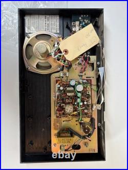 Vintage NuTone IMA-203 AM/FM Radio Intercom With Original Parts & Service Tag