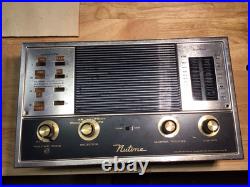 Vintage NuTone Tube Radio Intercom In Wall Station 2055-56 For Parts Or Resto